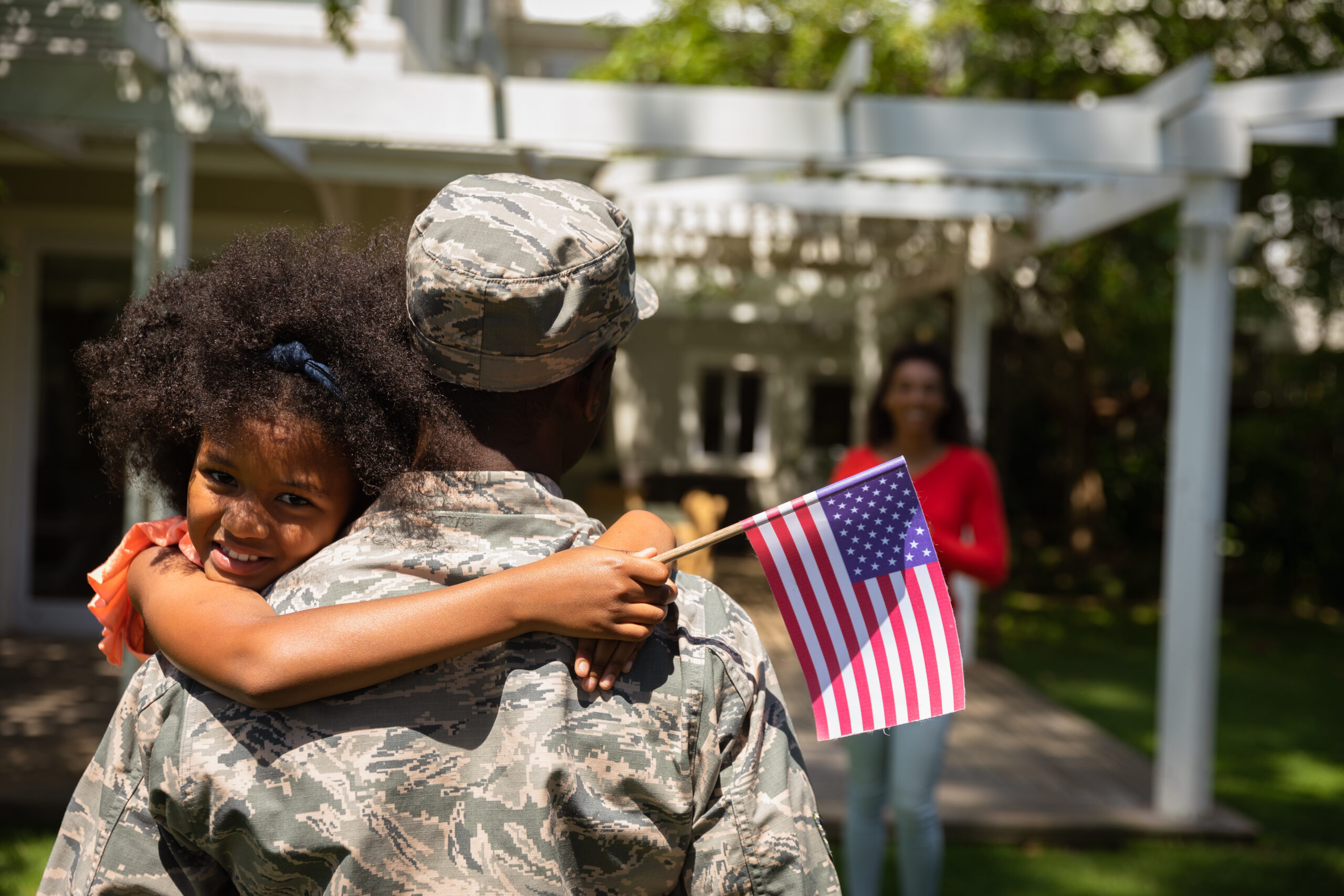Military family support